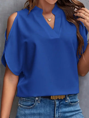 Blusa Casual Com Design Minimalista E Caimento Solto Kira Camisa Feminina