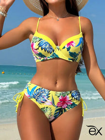 Conjunto de Bikini Feminino Para Praia Selah