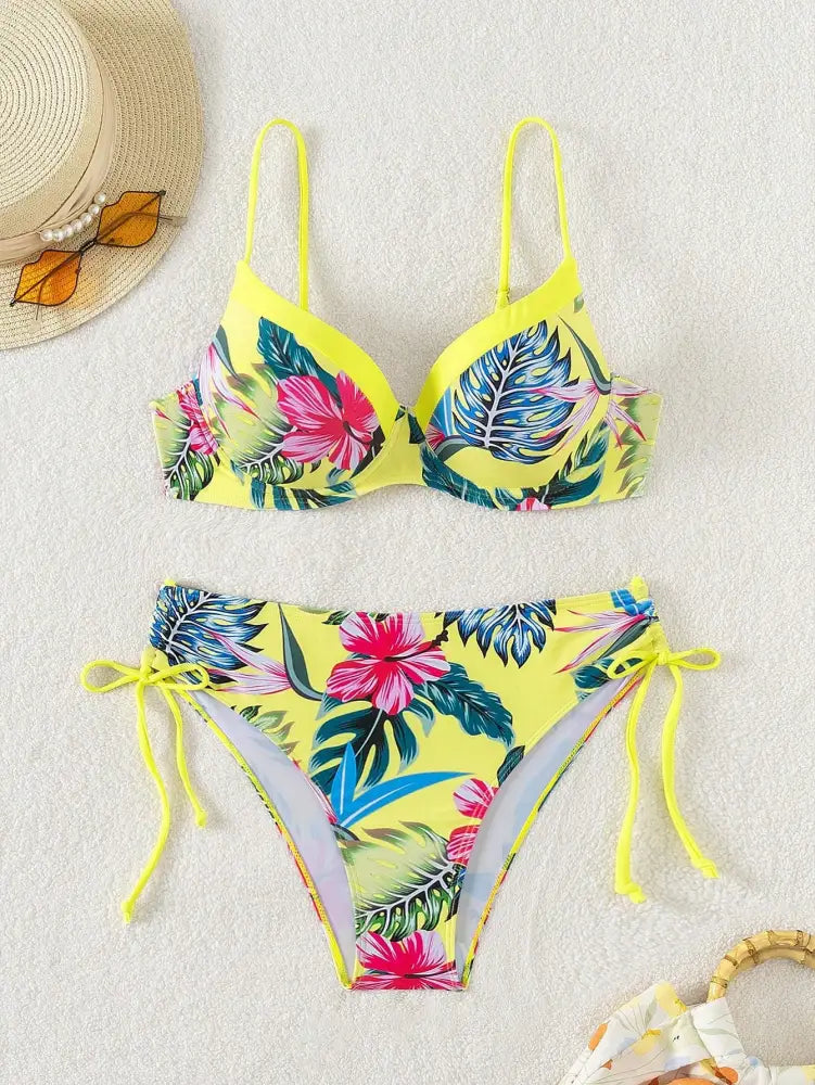 Conjunto De Bikini Feminino Para Praia Selah Biquíni Feminino